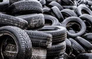 Do tires end up in landfills